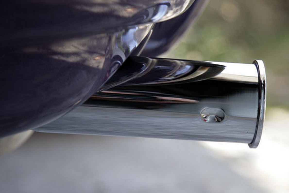 Chrome exhaust tip